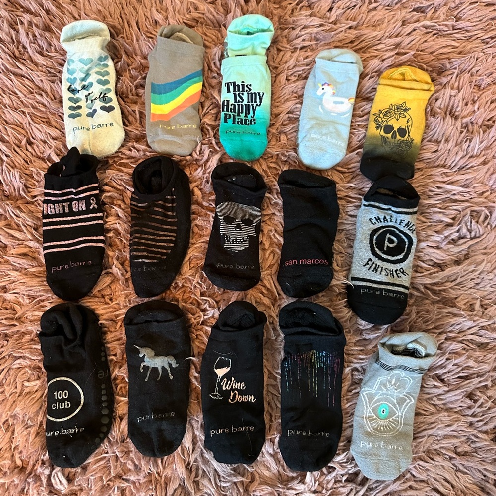 Pure Barre Sticky Socks